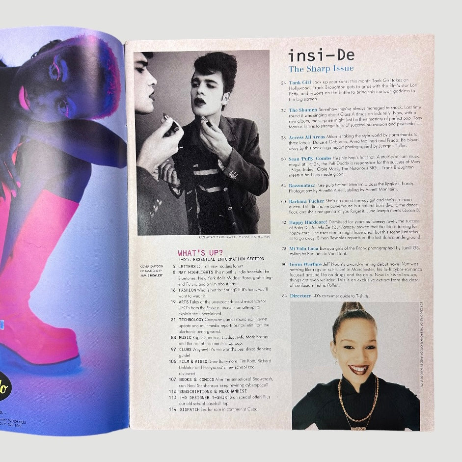 1995 i-D Magazine Tank Girl Issue