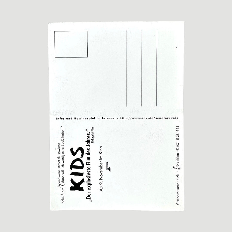 1995 KIDS German Promo Postcard