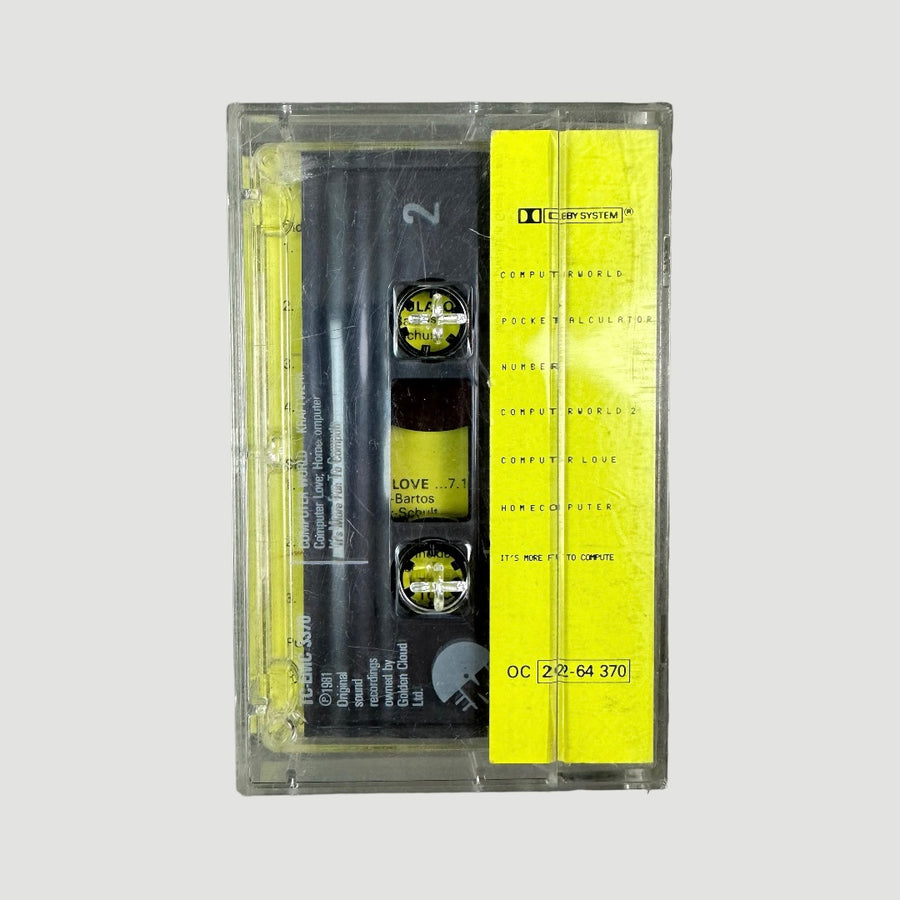 1980 Kraftwerk Computer World Cassette