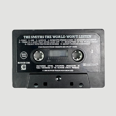 1987 The Smiths The World Won't Listen Cassette