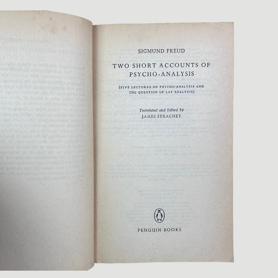 70's Two Short Accounts of Psycho-Analysis