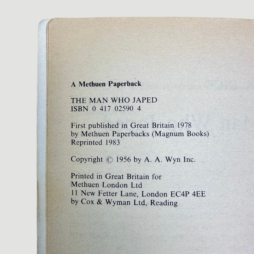 1978 Philip K. Dick The Man Who Japed