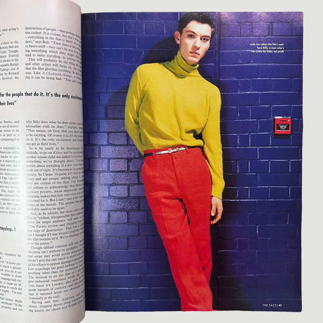 1994 The Face Magazine Sadie Frost/Aphex Twin Issue