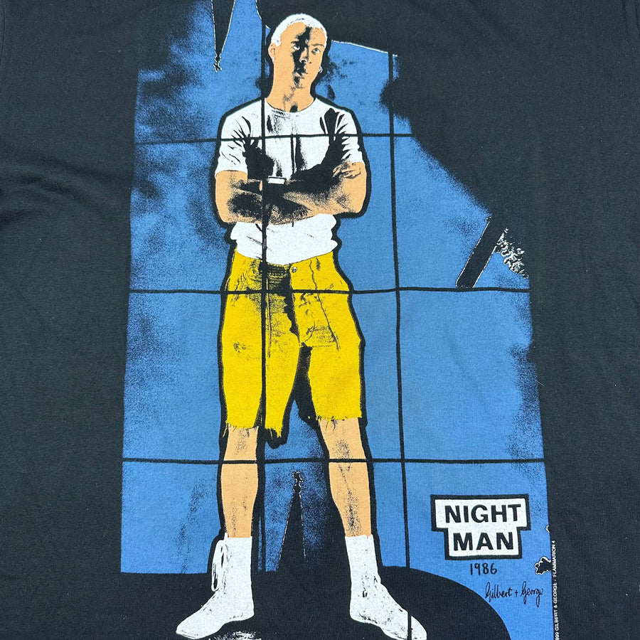 1999 Gilbert and George Night Man T-Shirt