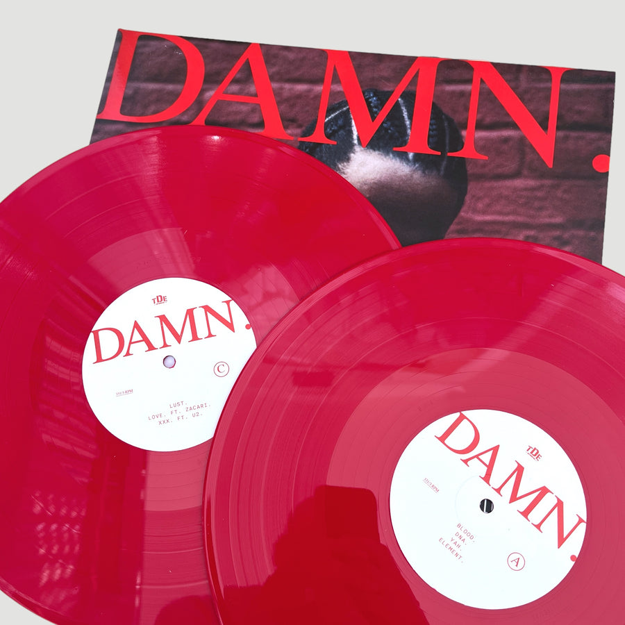 2017 Kendrick Lamar DAMN Ltd.Ed Red Vinyl (signed)