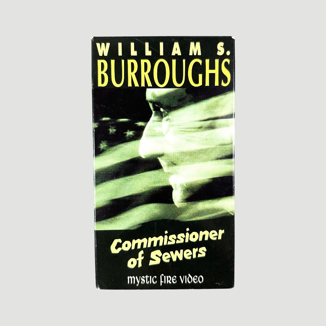 1991 William Burroughs Commissioner of Sewers VHS