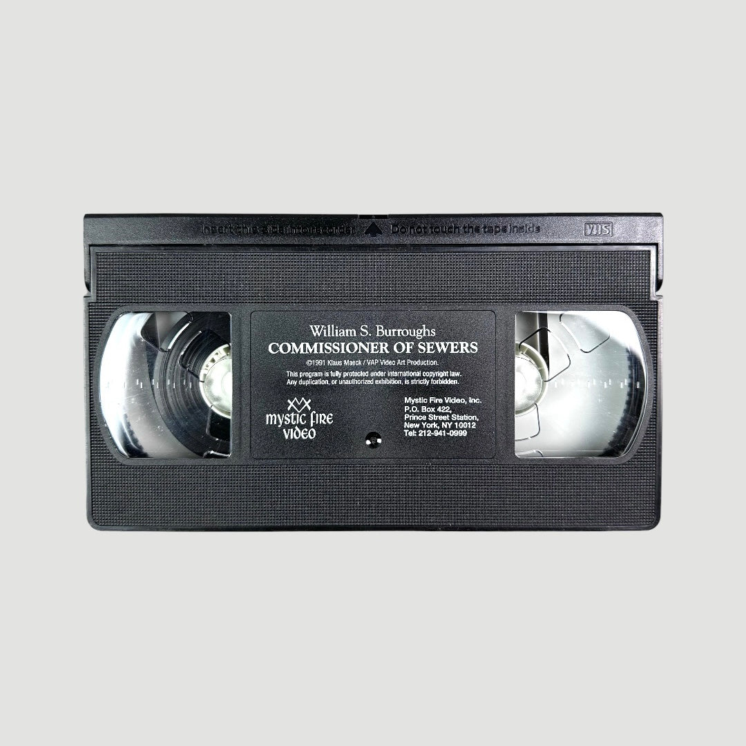 1991 William Burroughs Commissioner of Sewers VHS