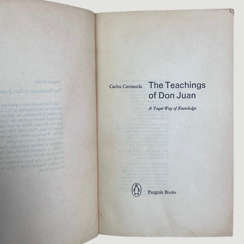 70's The Teachings of Don Juan: A Yaqui Way of Knowledge