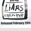 2006 Liars Drums Not Dead Poster