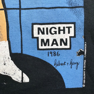 1999 Gilbert and George Night Man T-Shirt