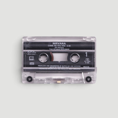 1992 Nirvana Come As You Are US Cassette Single