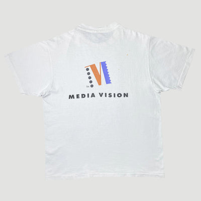 Early 90's Media Vision T-Shirt