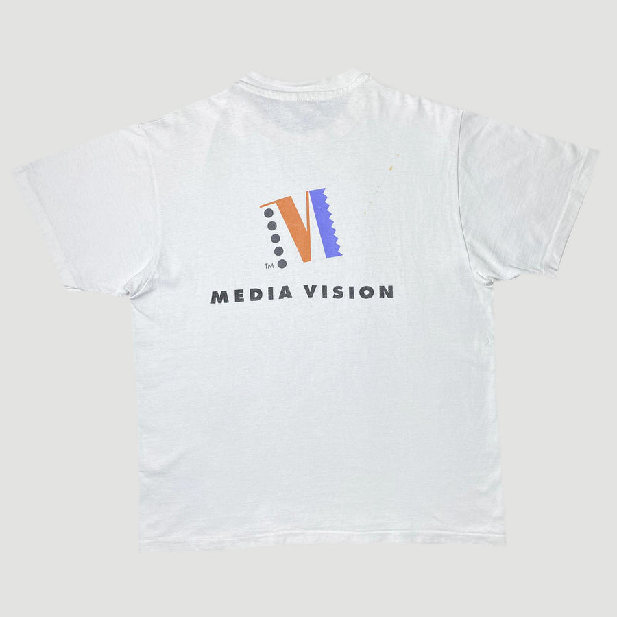 Early 90's Media Vision T-Shirt