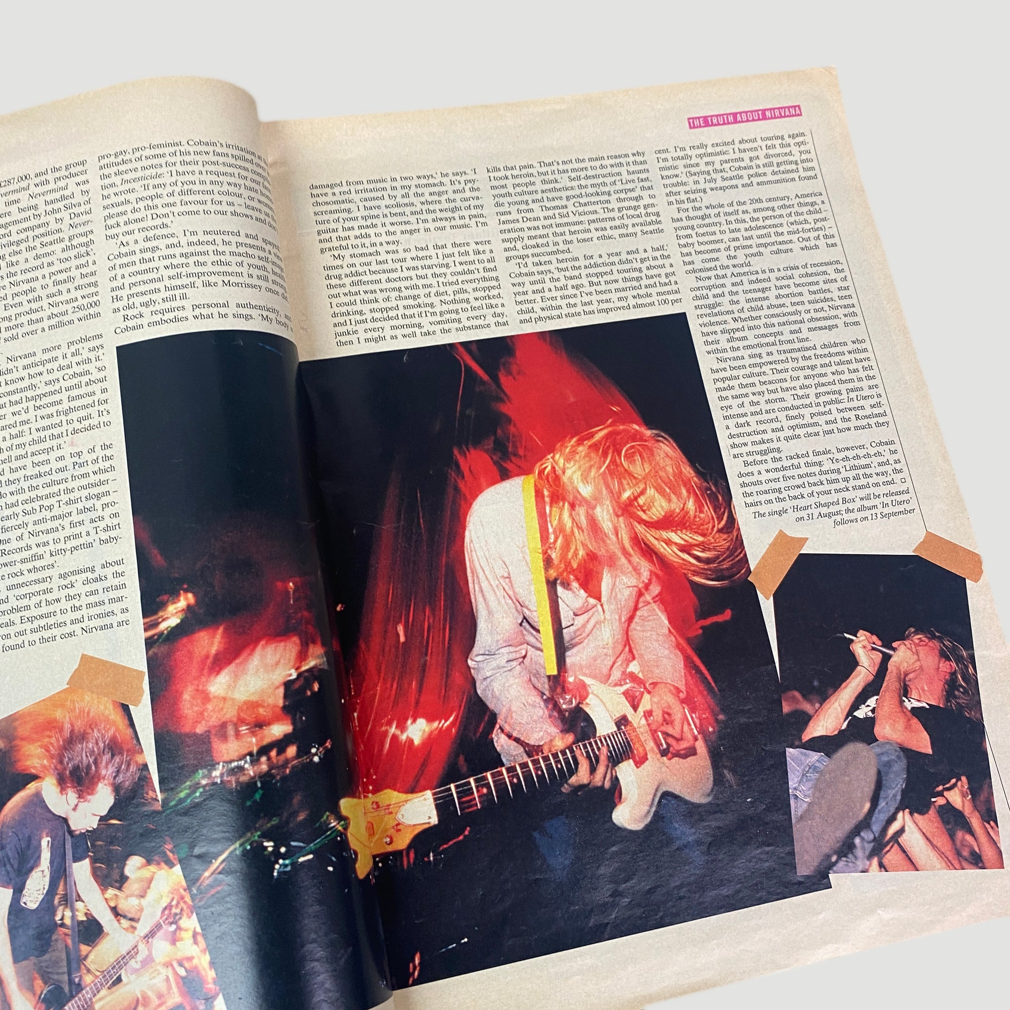 1993 Nirvana Observer Magazine
