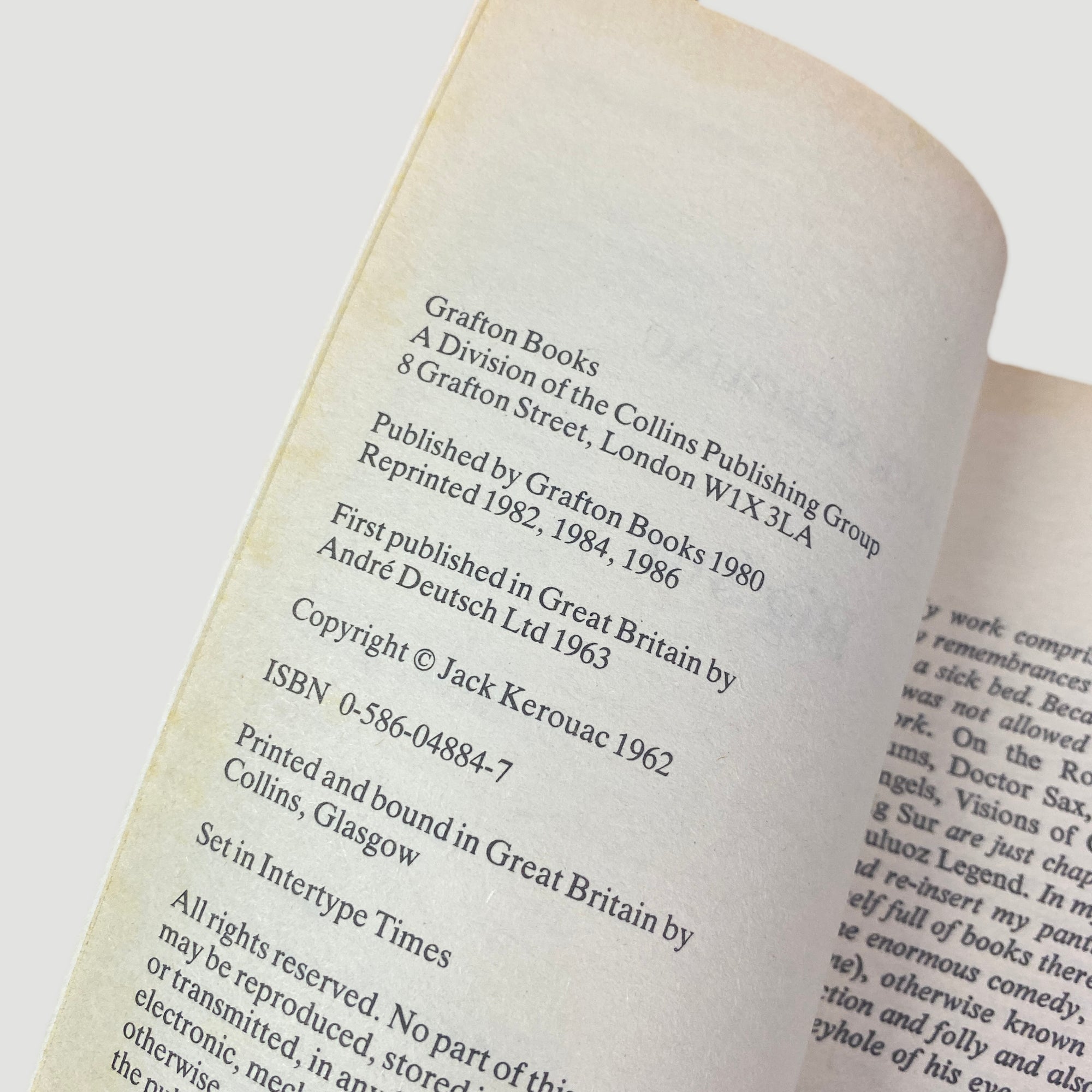 1980 Jack Kerouac Big Sur