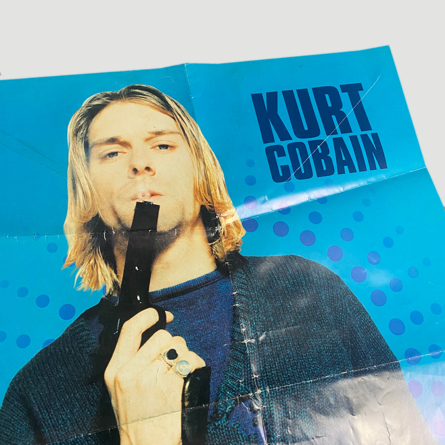 1994 Kurt Cobain Nirvana Door Poster