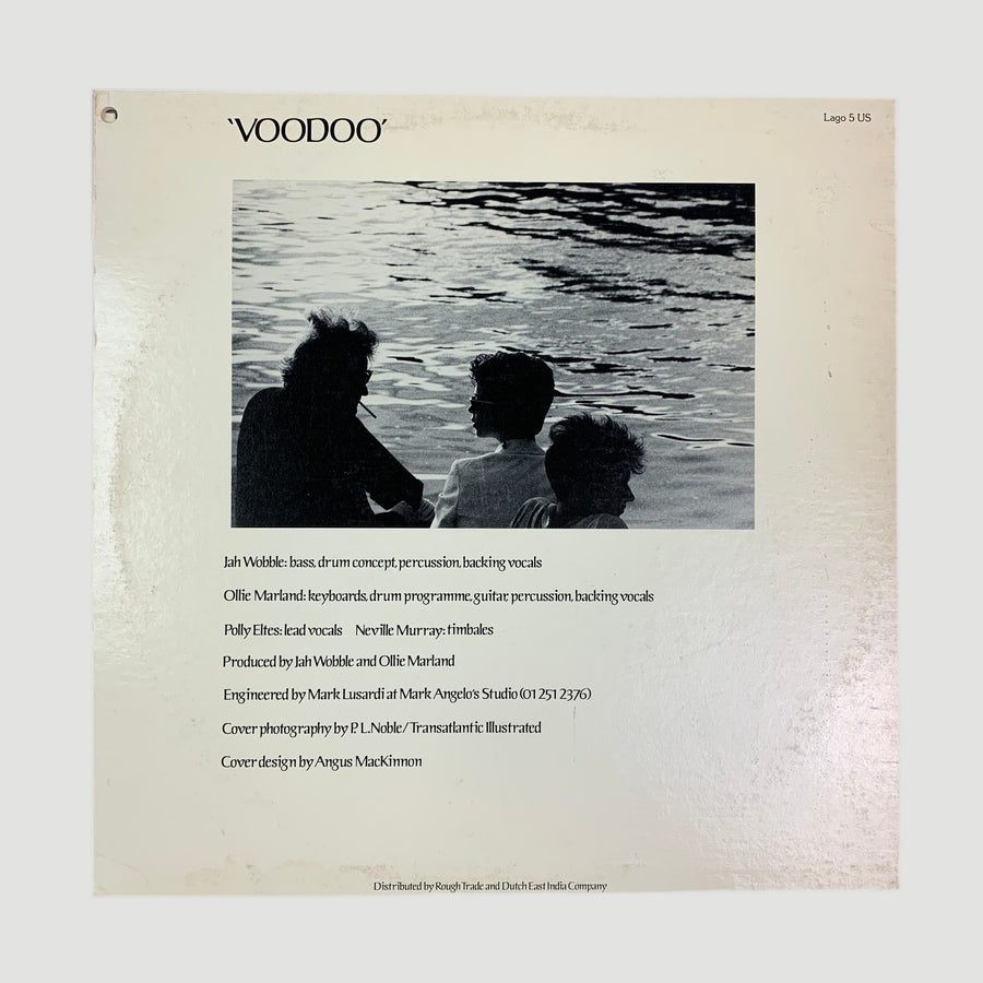 1984 Jah Wobble, Ollie Marland & Polly Eltes 'Voodoo' 12"