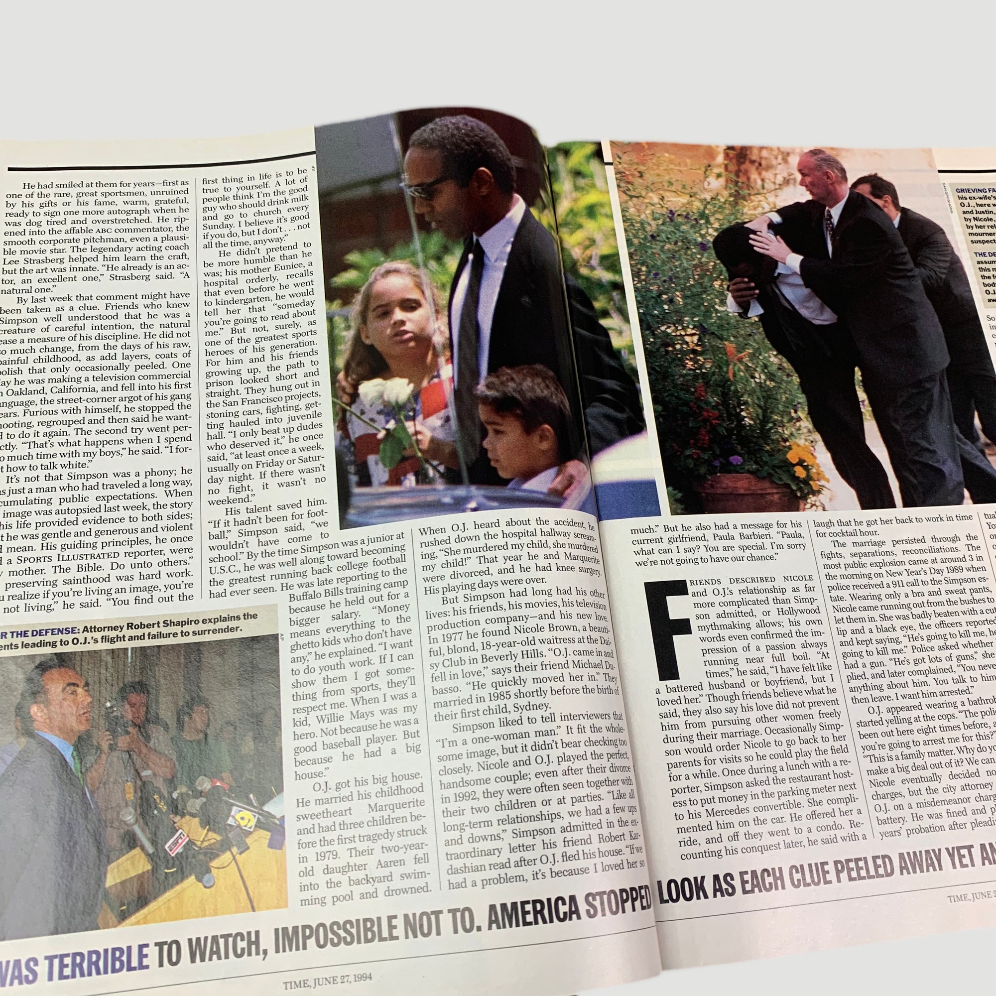 1994 Time Magazine 'An American Tragedy' Issue