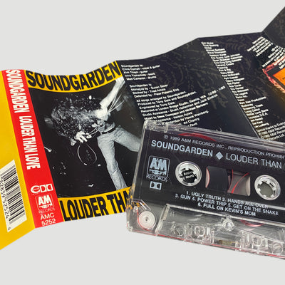 1989 Soundgarden Louder than Love Cassette