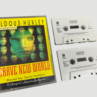 1994 'Brave New World' Aldous Huxley AudioBook Cassette
