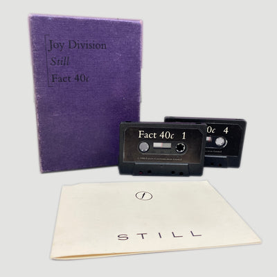 1986 Joy Division Still Cassette Factory Boxset