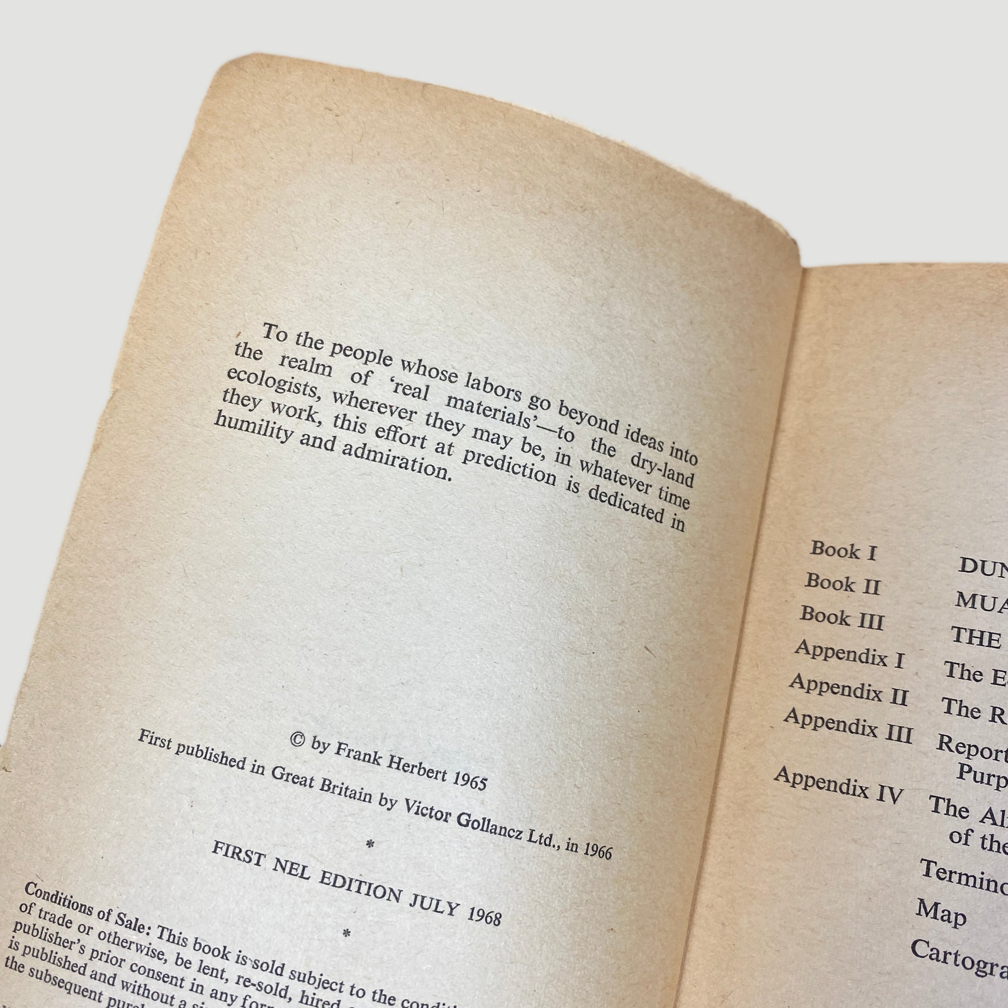 1968 Dune Frank Herbert