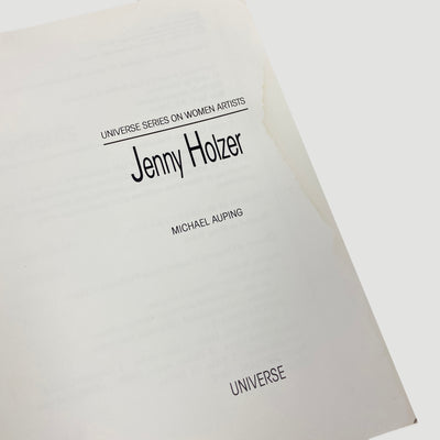 1992 Jenny Holzer Universe Series