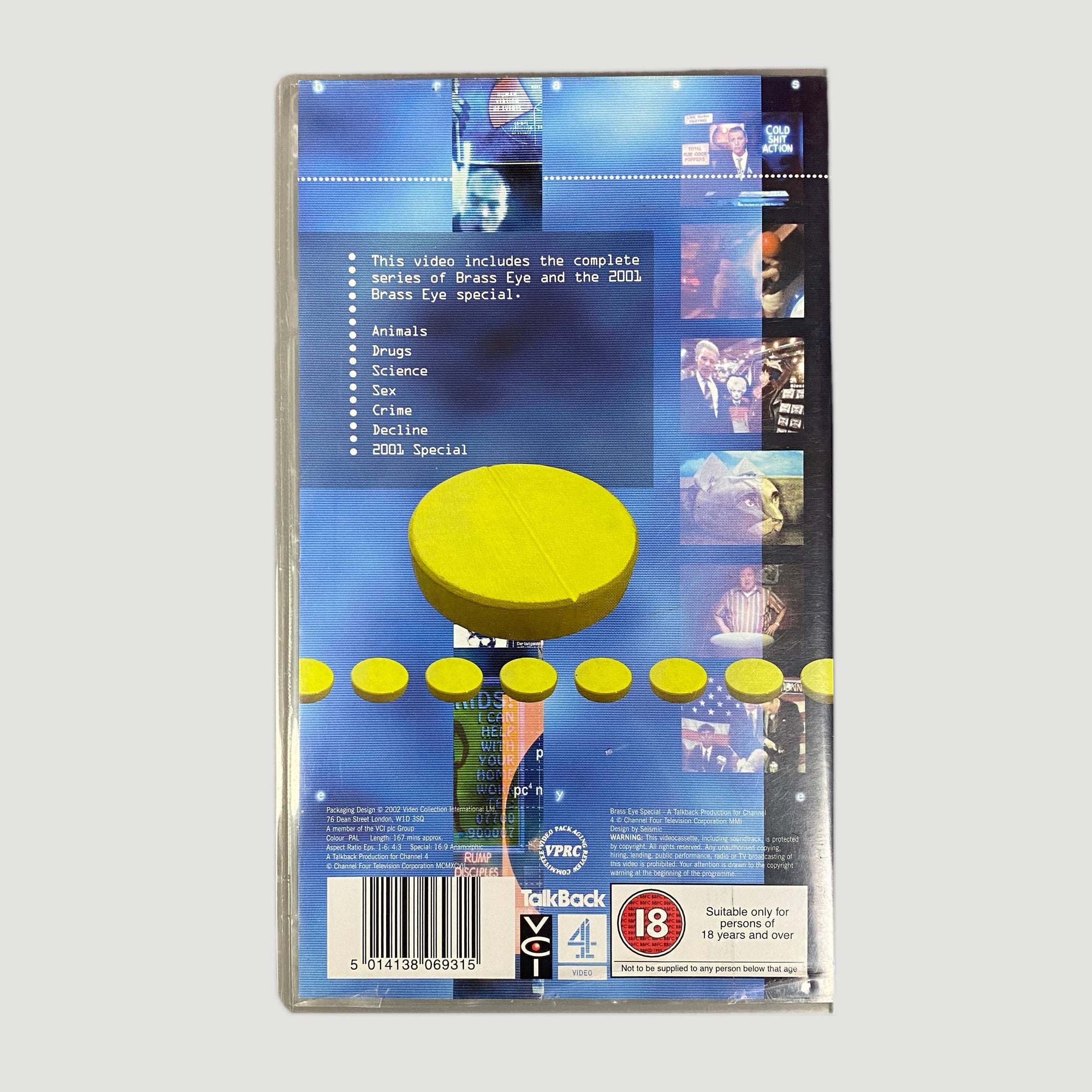 2003 Brass Eye Series + Special VHS