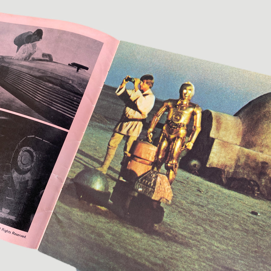 1977 Star Wars Cinema Release Booklet