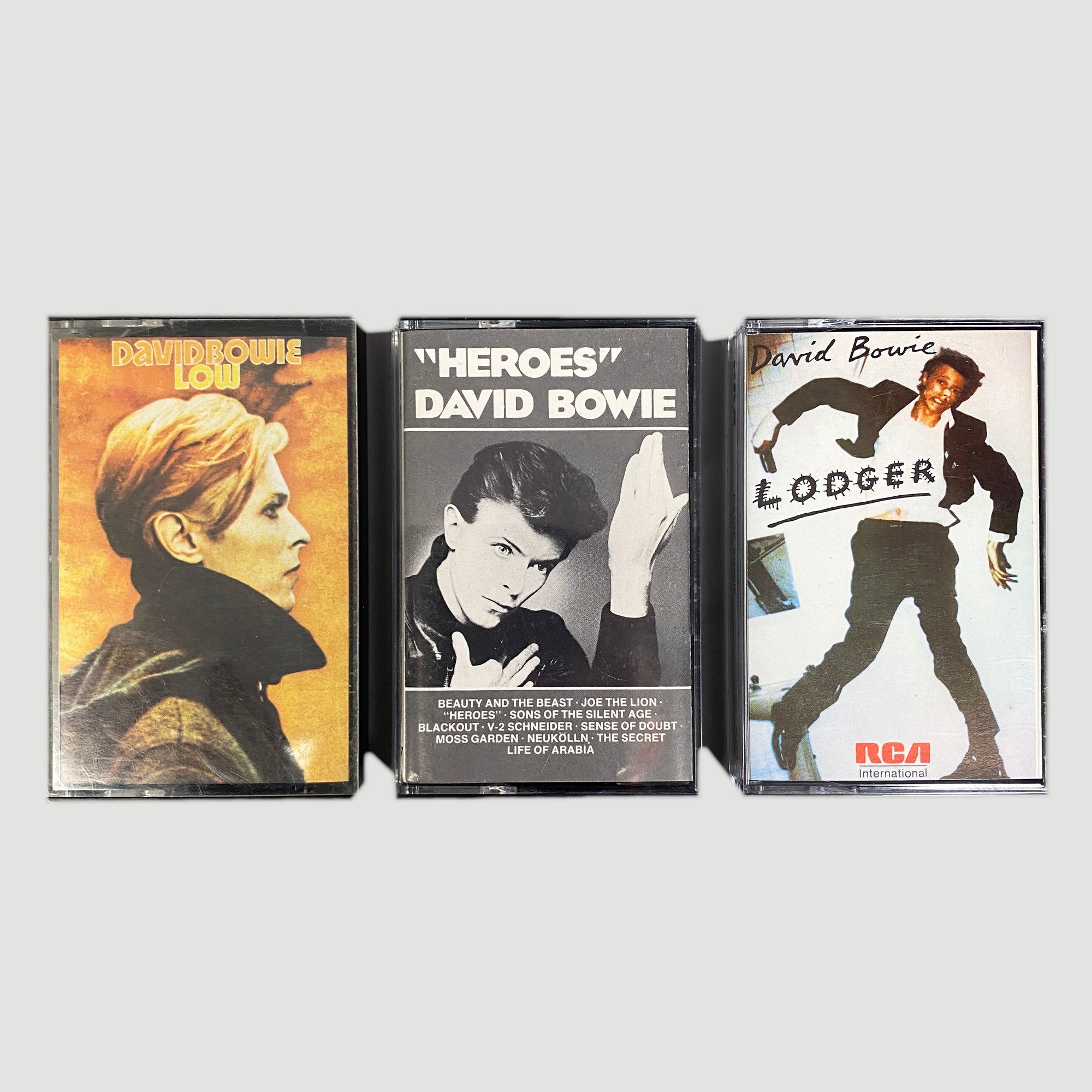 David Bowie Berlin Trilogy Cassette Set