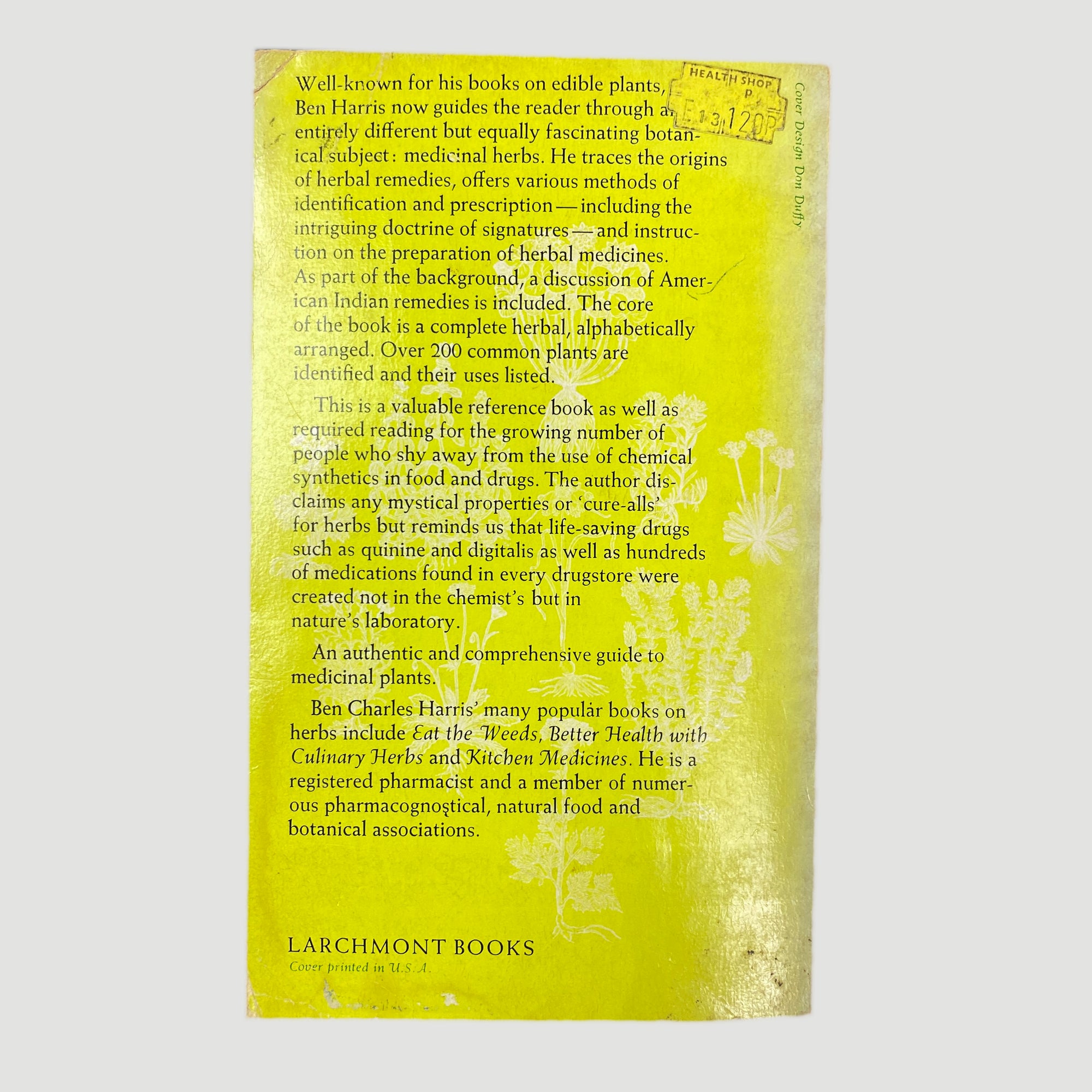 1972 'The Compleat Herbal' Ben Charles Harris