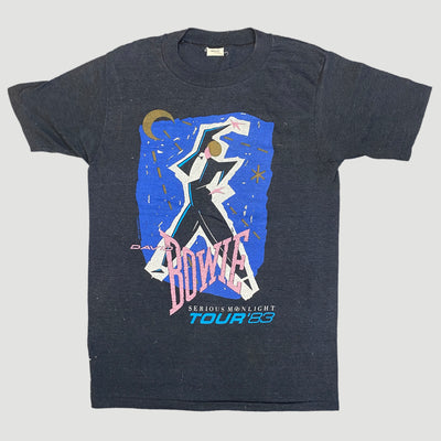 1983 David Bowie Serious Moonlight Tour T-Shirt
