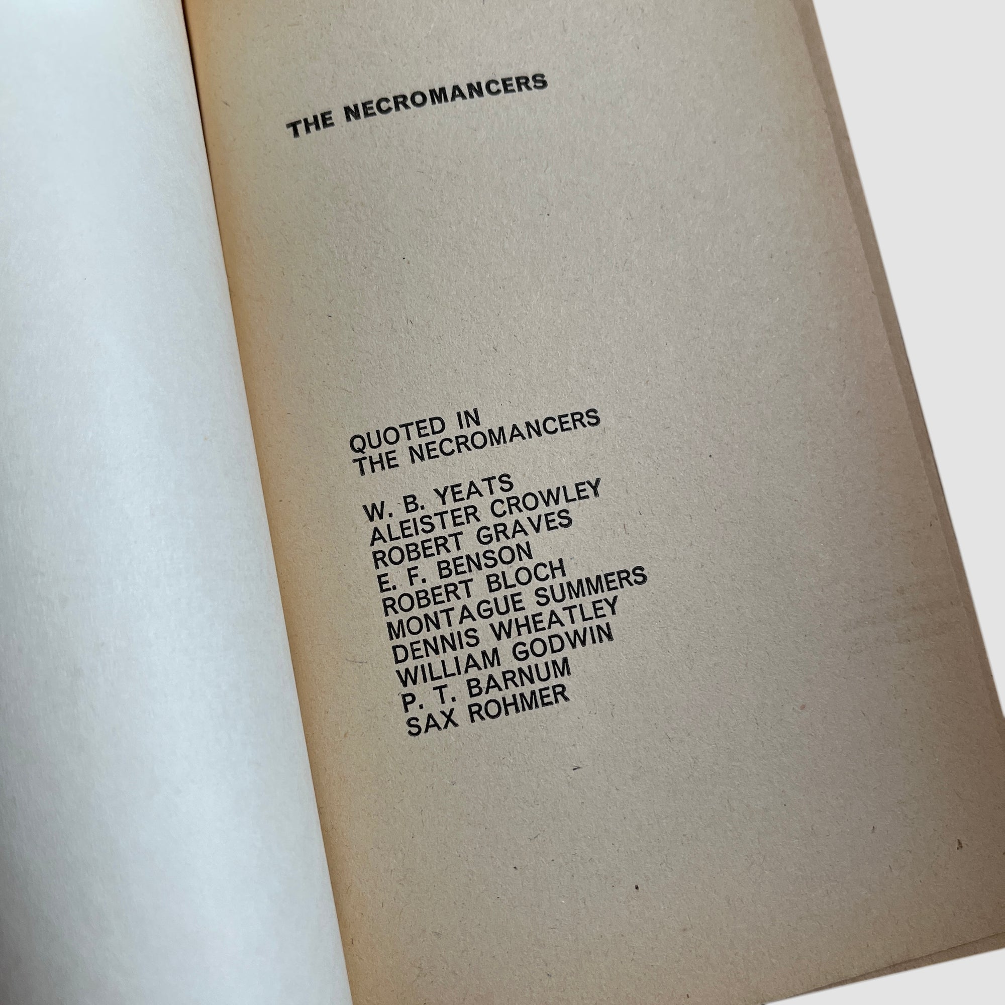 1972 The Necromancers by Peter Haining