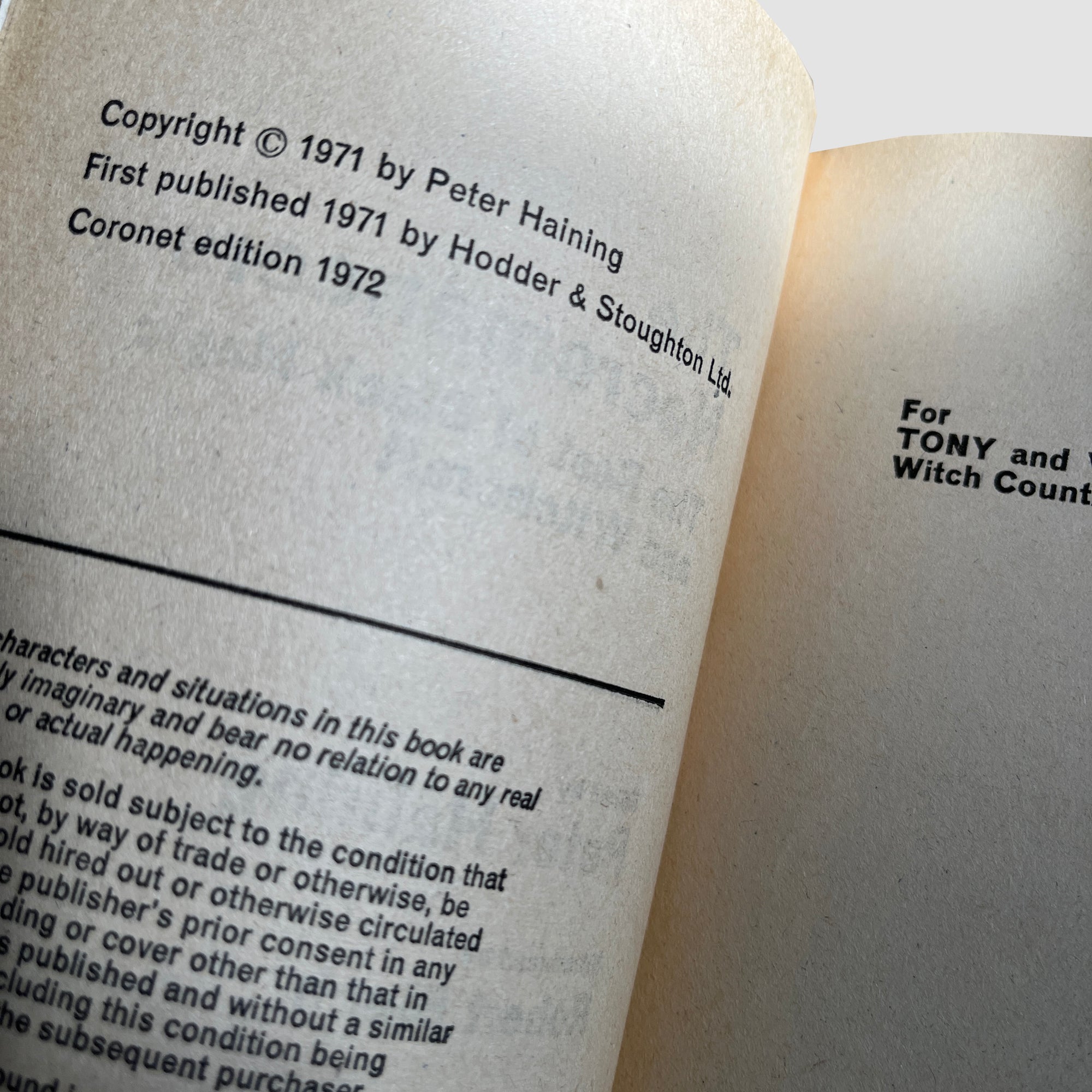 1972 The Necromancers by Peter Haining