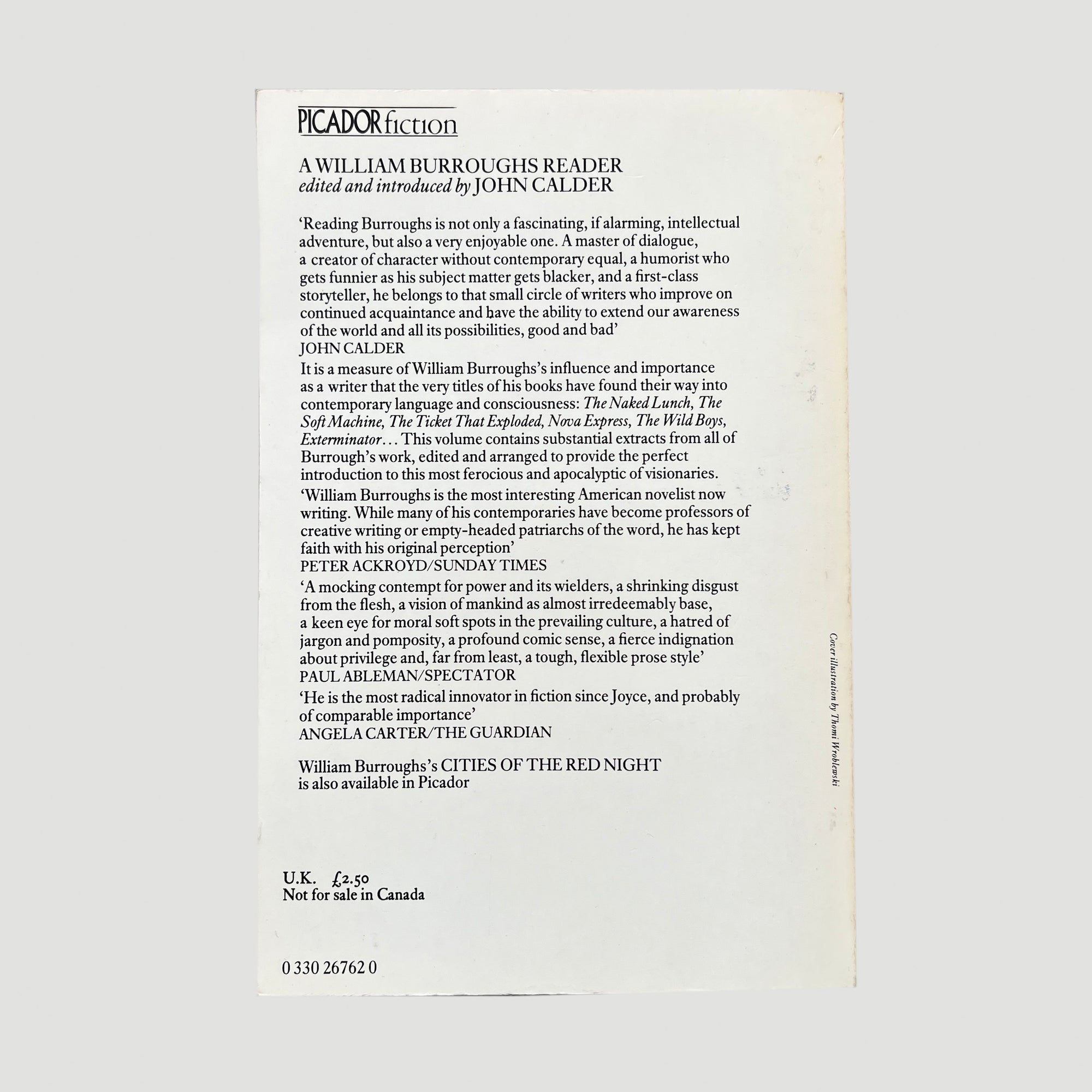 1982 A William Burroughs Reader