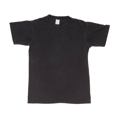 80's Duke US Plain Black Single Stitch T-Shirt