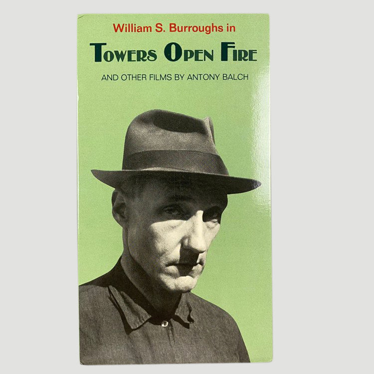 (未使用･未開封品)Towers Open Fire: William Burroughs [VHS] William S. Burroughs – Towers Open Fire – VHS (NTSC), 1989