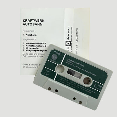 70's Kraftwerk Autobahn Cassette