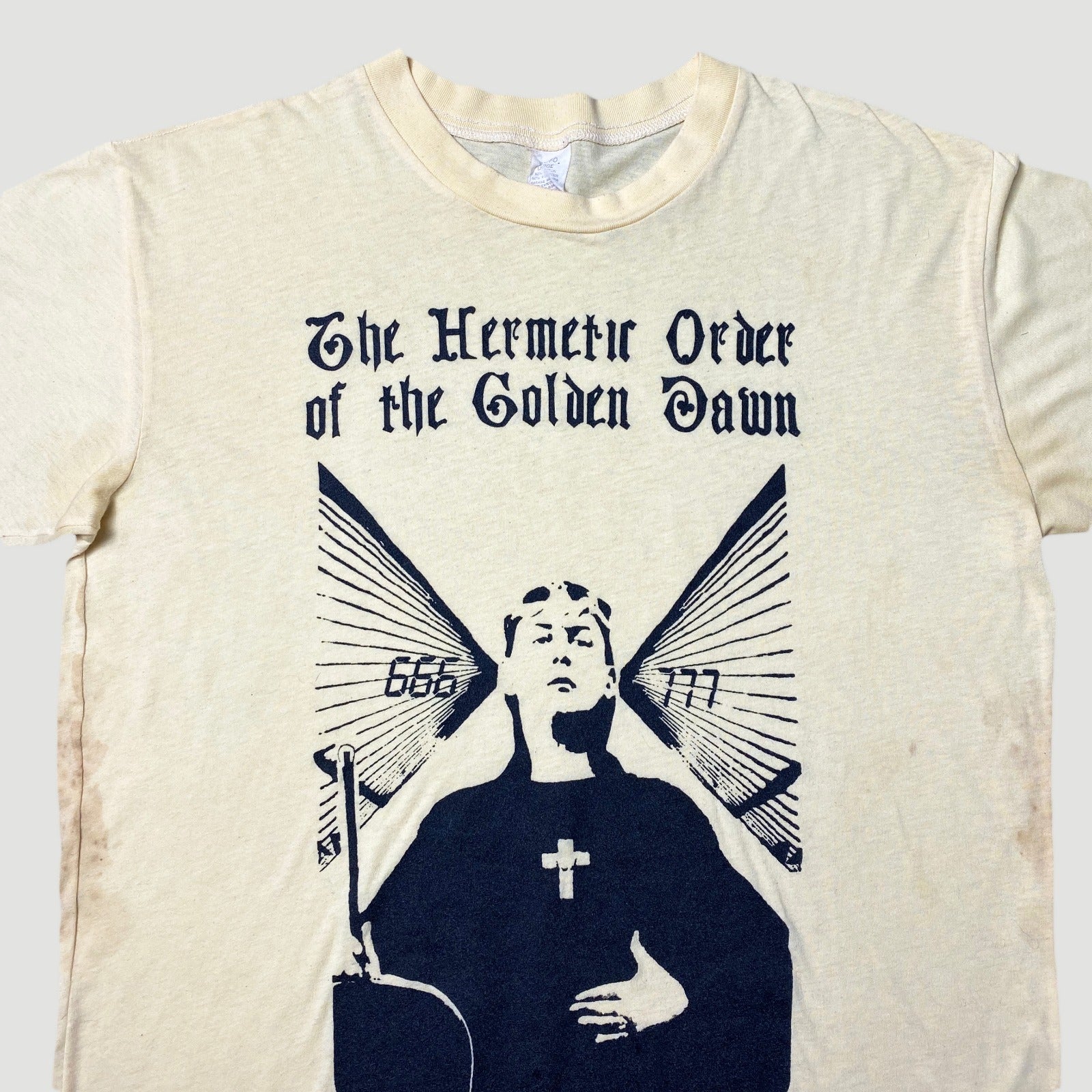 80's Alistair Crowley Golden Dawn T-Shirt