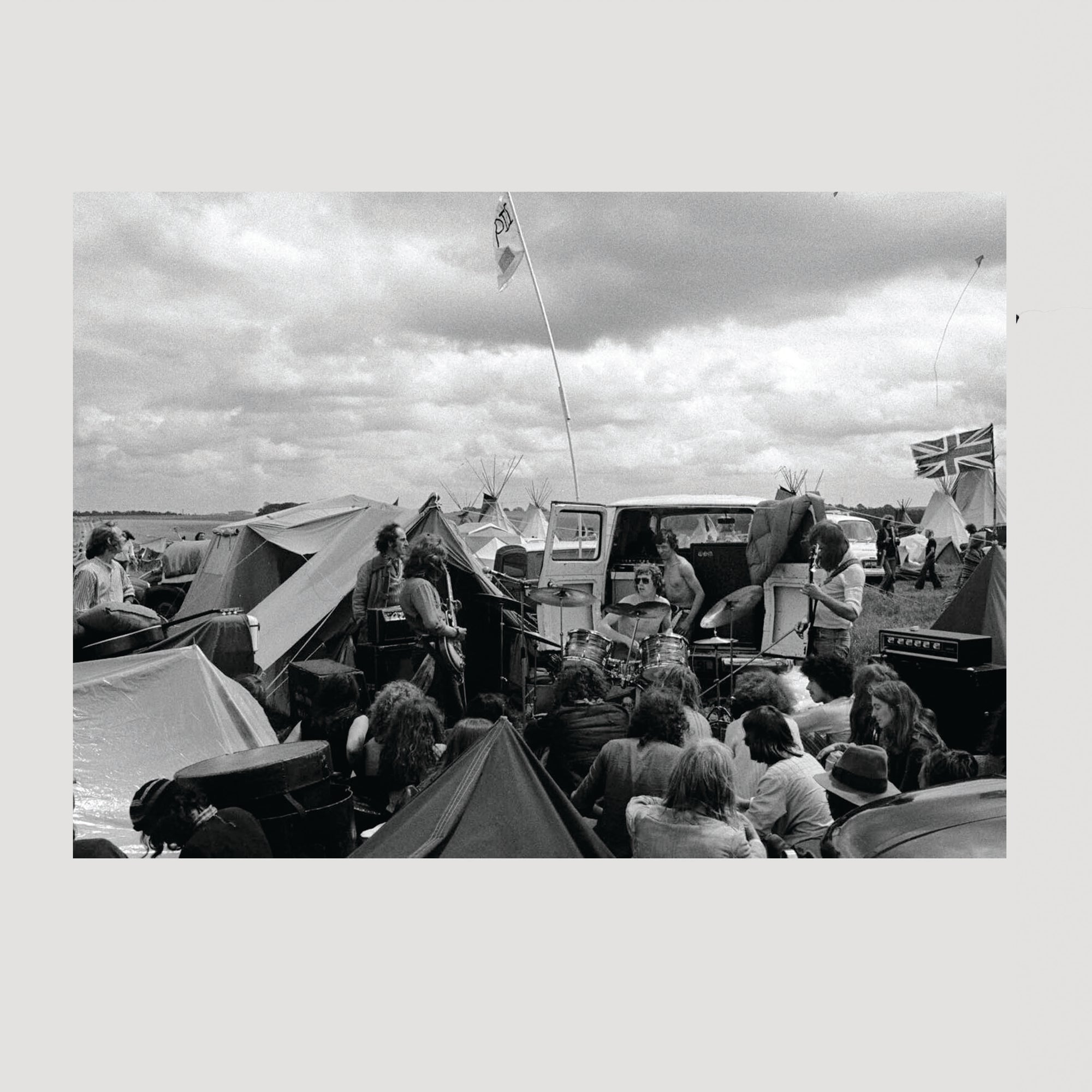 CRB Homer Sykes 'Stonehenge 1970s Counterculture'