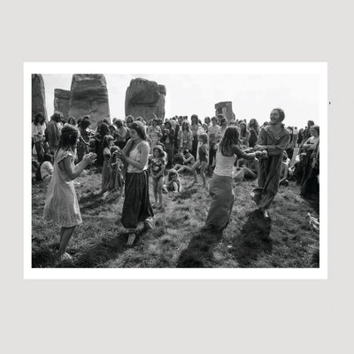 CRB Homer Sykes 'Stonehenge 1970s Counterculture'