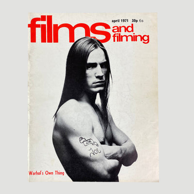 1971 Films and Filming Warhol Issue