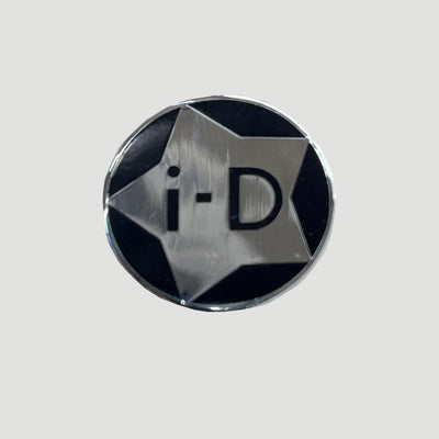 80's i-D Promotional Metal Pin Badge