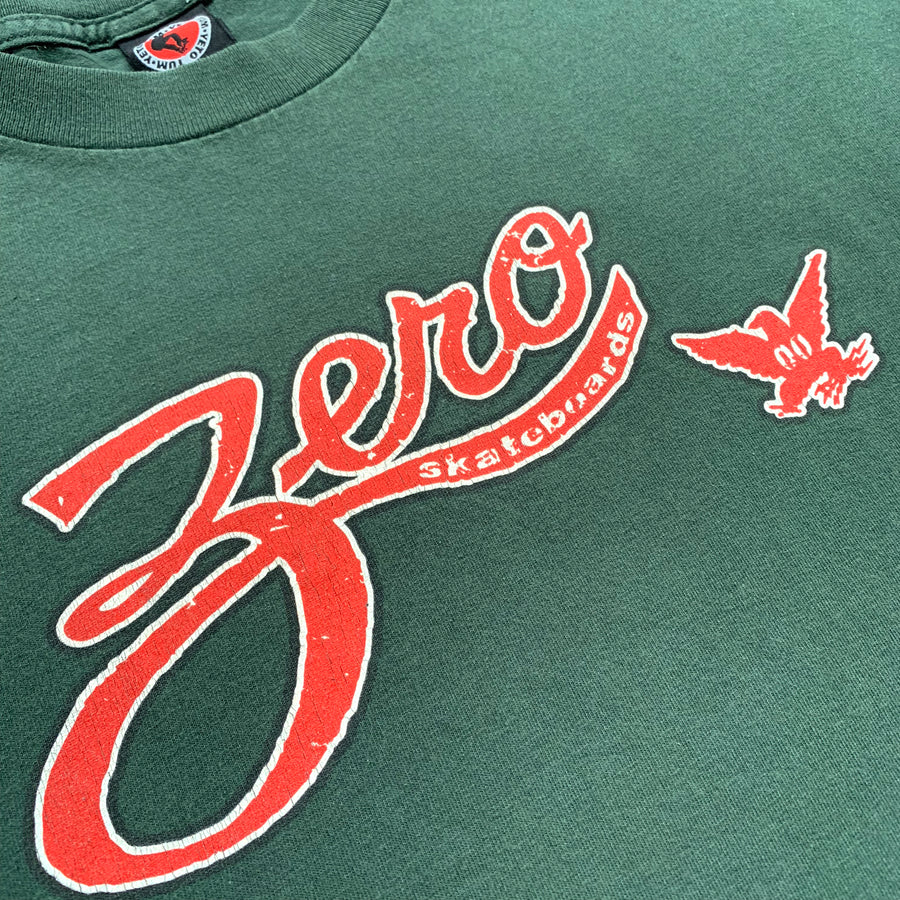 90's Zero Skateboards logo T-Shirt
