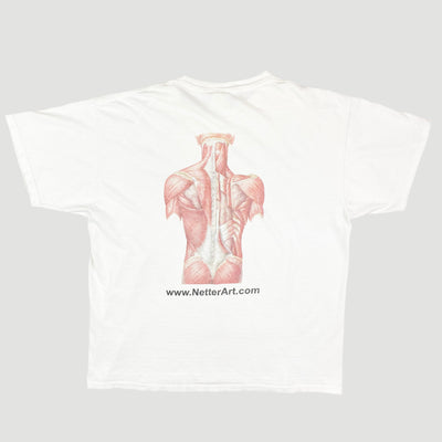 Early 00s Anatomy Netter Art M.D. T-Shirt