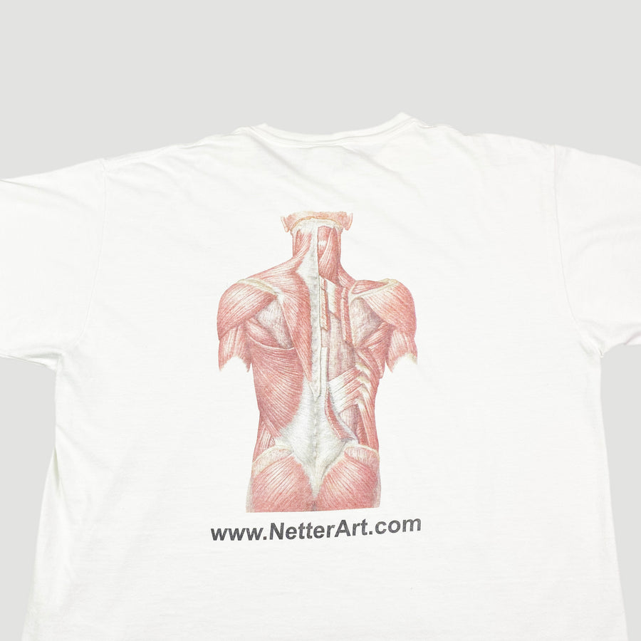 Early 00s Anatomy Netter Art M.D. T-Shirt