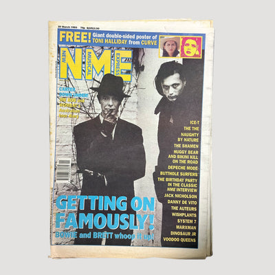 1993 NME David Bowie + Suede Issue