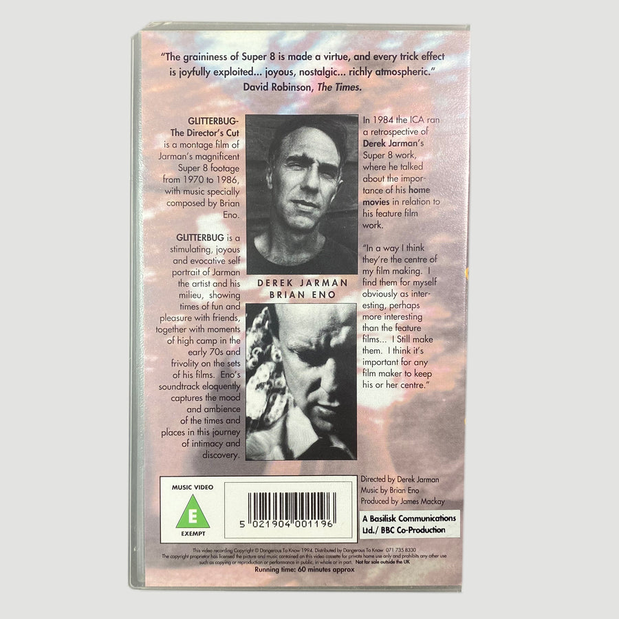 1994 Glitterbug Derek Jarman & Brian Eno VHS