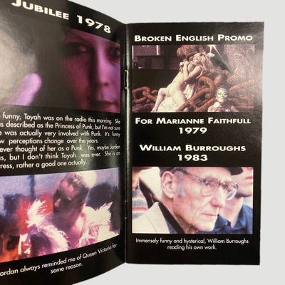 1994 Glitterbug Derek Jarman & Brian Eno VHS