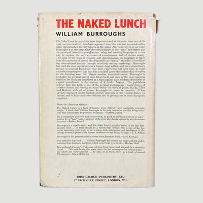 1964 William Burroughs Naked Lunch UK 1st Edition Hardback